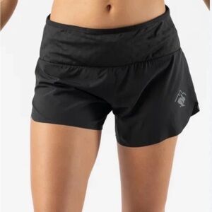 RABBIT Women's Smashems 3” Running Shorts Size Medium Black - Marathon